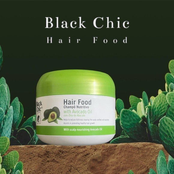 🌿Nourish Naturally: Black Chic Hair Food with Avocado Oil for Itch-Free Scalp - Picture 2 of 5